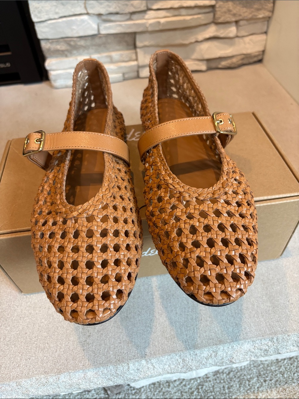 New Madewell Remy Mary Jane Leather Flats - Picture 3 of 10